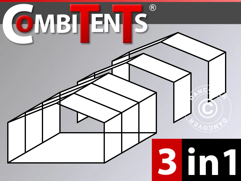 2m sektion til partytelt CombiTents® SEMI PRO (5m serien) - Image 2
