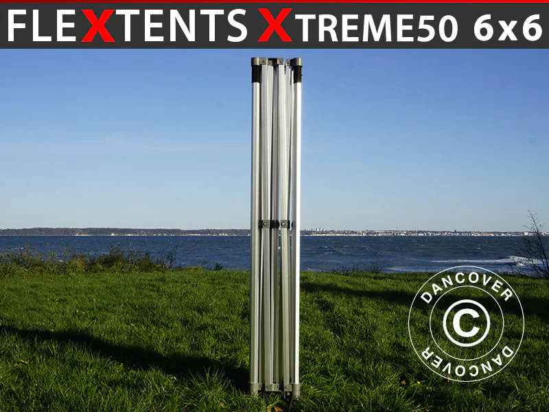 Aluminiumsstel til foldetelt FleXtents Xtreme 50 6x6m, 50mm