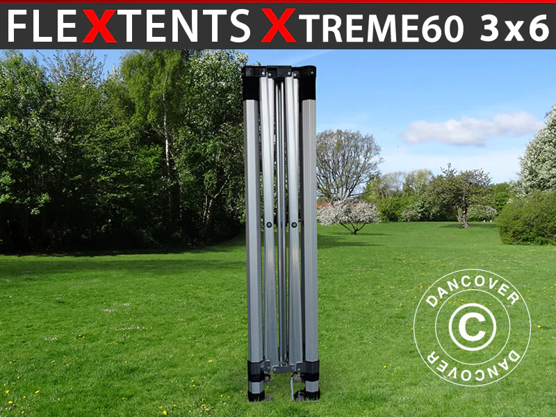 Aluminiumsstel til foldetelt FleXtents Xtreme 60 3x6m, 60mm