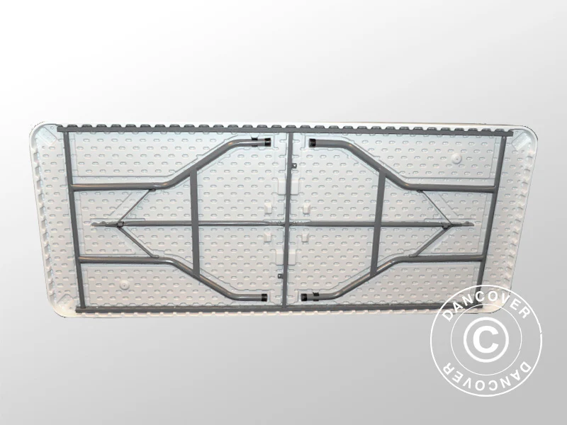 Banketbord 180x75x74cm, Lysegrå (1 stk.) - Image 6