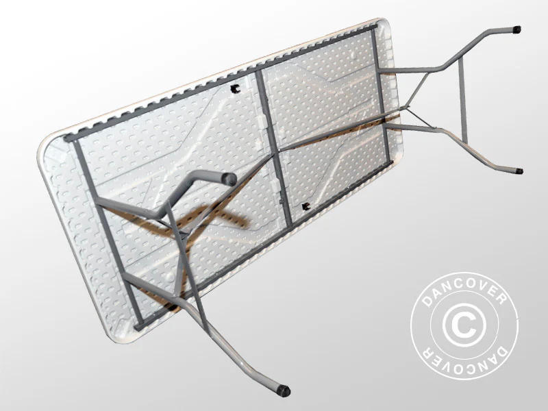 Banketbord 180x75x74cm, Lysegrå (1 stk.) - Image 7