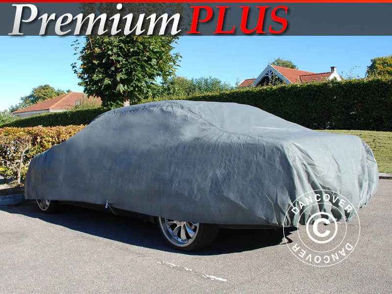 Bildækken Premium Plus, 4,7x1,66x1,27m, Grå