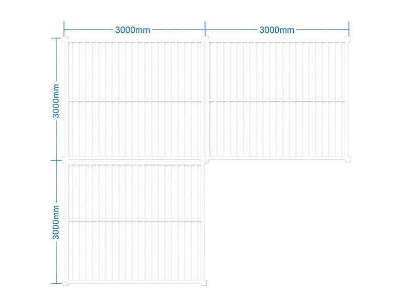 Bioklimatisk pergola pavillon San Pablo Alu+, 3x3m, Hvid, 3 stk. - Image 6