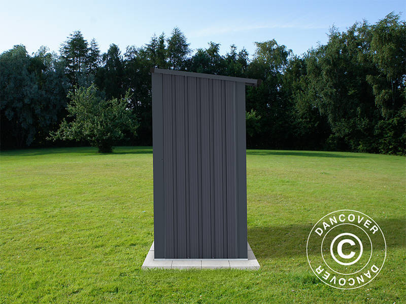 Brændeskur 2,42x0,89x1,56m, 2,15m², ProShed®, Antracit - Image 3