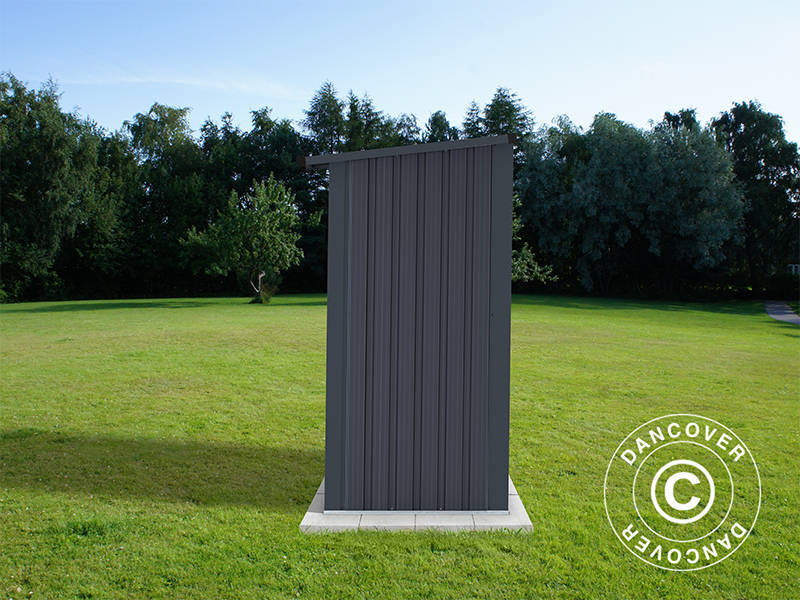Brændeskur 2,42x0,89x1,56m, 2,15m², ProShed®, Antracit - Image 4