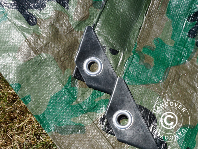 Camouflagepresenning Woodland 2,85x4m, 100g/m² - Image 13