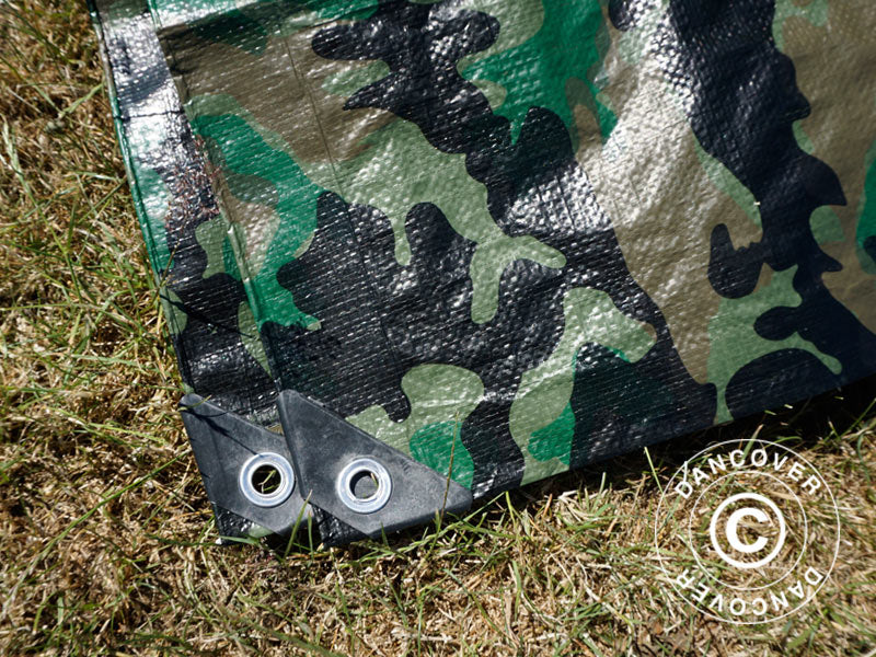 Camouflagepresenning Woodland 2,85x4m, 100g/m² - Image 14