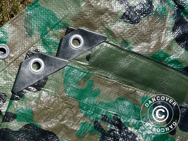 Camouflagepresenning Woodland 2,85x4m, 100g/m² - Image 18