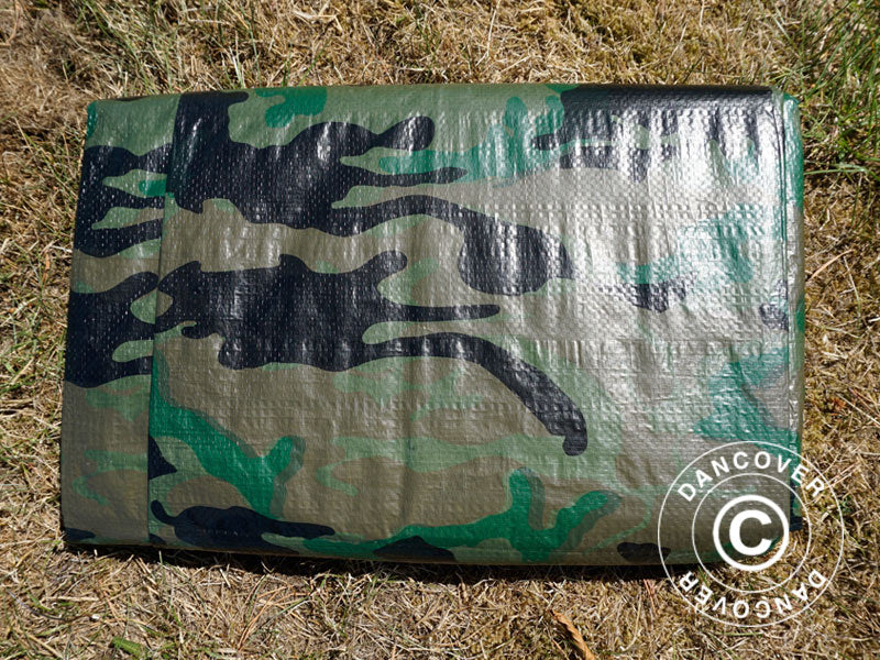 Camouflagepresenning Woodland 2,85x4m, 100g/m² - Image 8