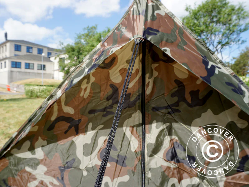 Camouflagetelt Woodland MINI PACK, 2 personer - Image 8