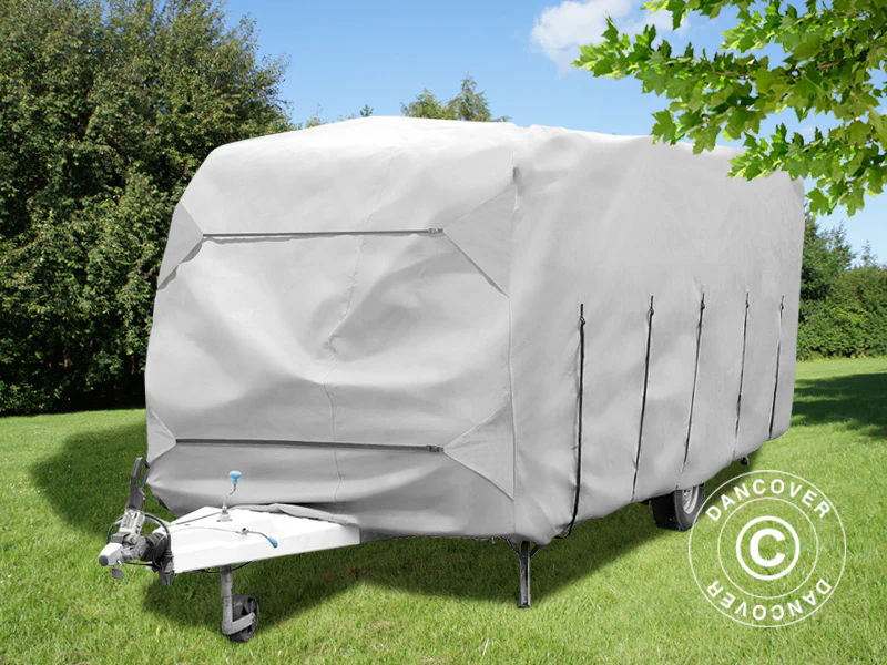 Caravan cover, 5,2x2,5x2,25m, Grå - Image 2