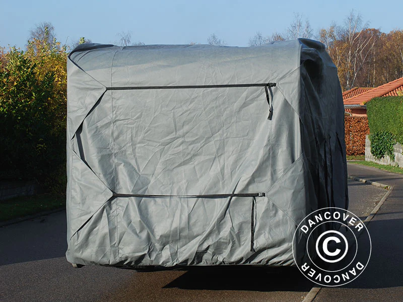 Caravan cover, 5,2x2,5x2,25m, Grå - Image 3