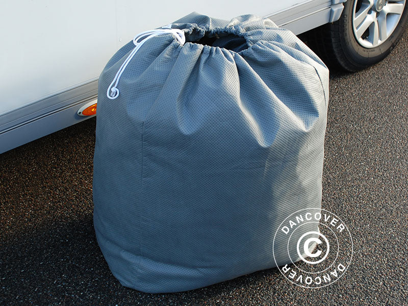 Caravan cover, 5,2x2,5x2,25m, Grå - Image 9