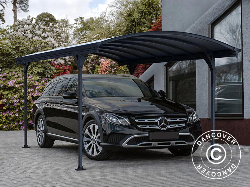 Carport Vitoria, Palram/Canopia, 2,91x5,01m, Grå - Image 3