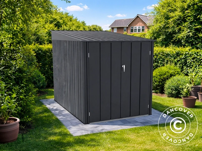Cykelskur 1,38x2,17x1,65m, ProShed®, 2,99m², Antracit - Image 2