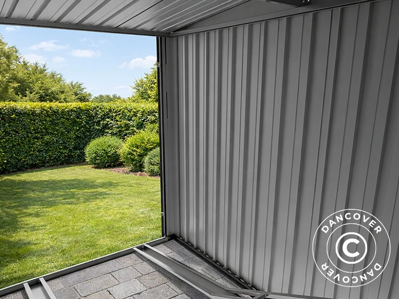 Cykelskur 1,38x2,17x1,65m, ProShed®, 2,99m², Antracit - Image 4