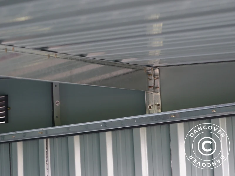 Cykelskur 2,06x2,04x1,63m, 4,2m2, ProShed®, Antracit - Image 8