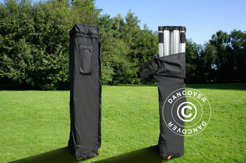FleXtents® Steel Bæretaske m/hjul 3x3m, Sort - Image 2