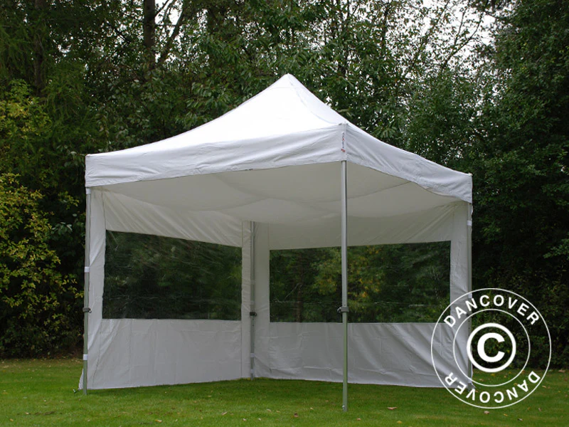 FleXtents loftdrapering, Hvid, til 3x3m Foldetelte - Image 11