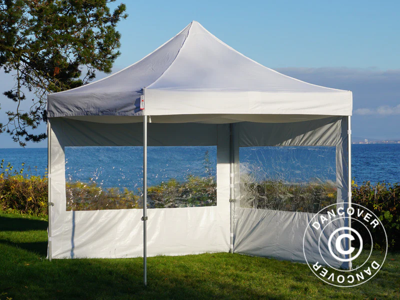 FleXtents loftdrapering, Hvid, til 3x3m Foldetelte - Image 20