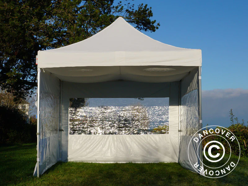 FleXtents loftdrapering, Hvid, til 3x3m Foldetelte - Image 22
