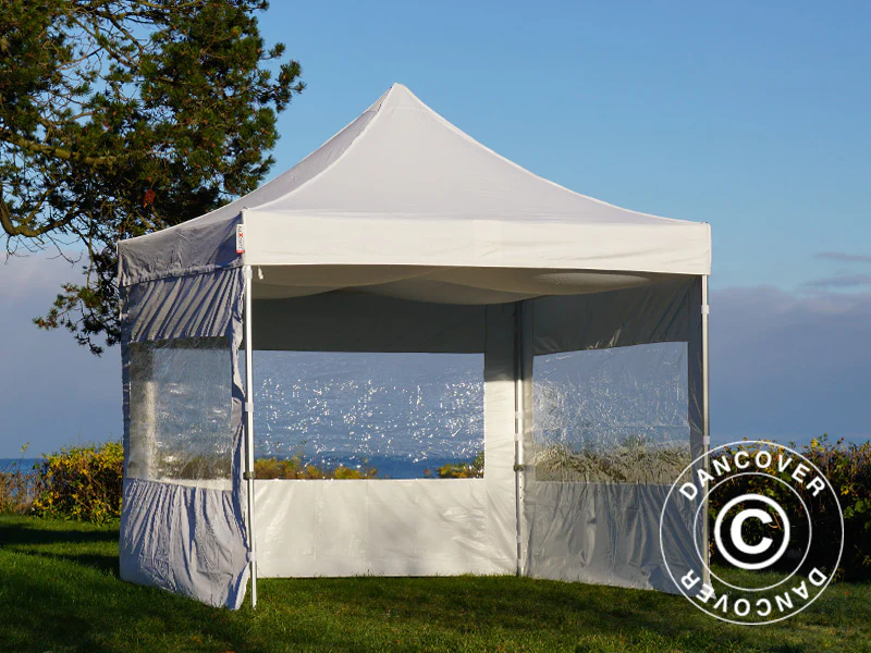FleXtents loftdrapering, Hvid, til 3x3m Foldetelte - Image 23