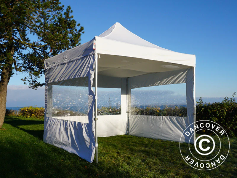 FleXtents loftdrapering, Hvid, til 3x3m Foldetelte - Image 24