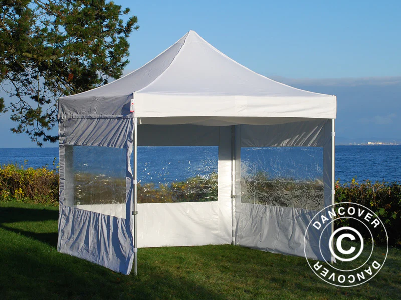 FleXtents loftdrapering, Hvid, til 3x3m Foldetelte - Image 39