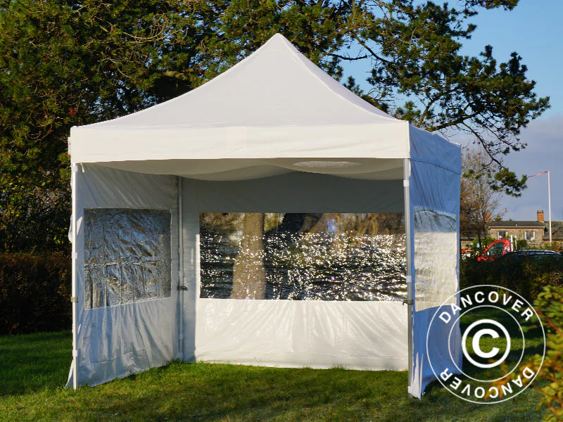 FleXtents loftdrapering, Hvid, til 3x3m Foldetelte - Image 41