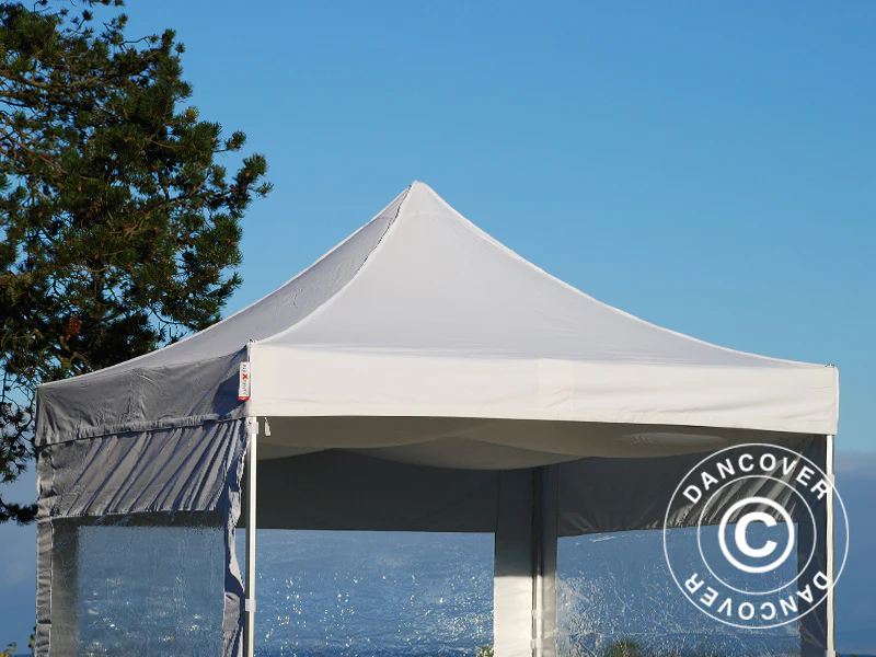 FleXtents loftdrapering, Hvid, til 3x3m Foldetelte - Image 7