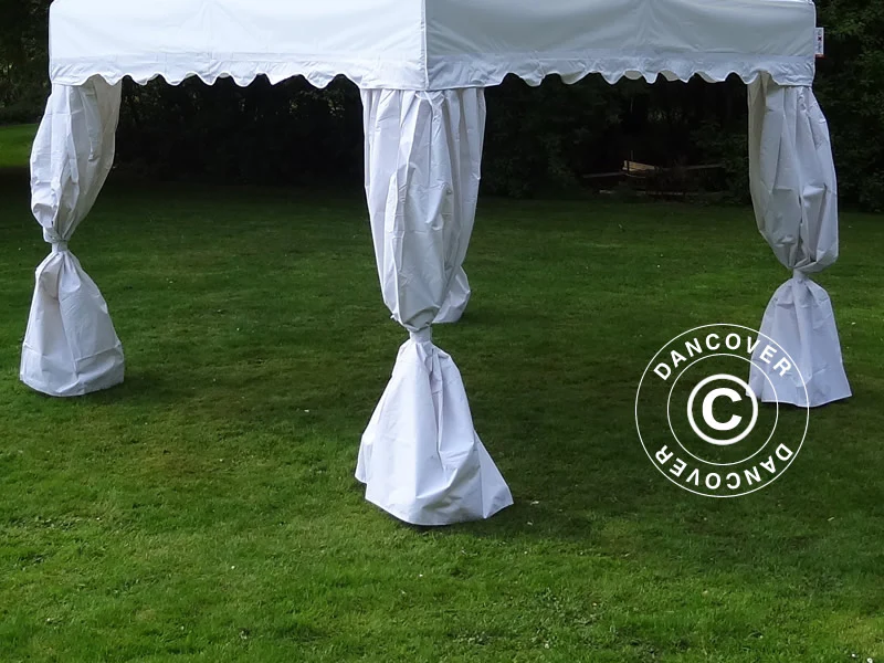 FleXtents pyntegardiner, Hvid 2 stk.