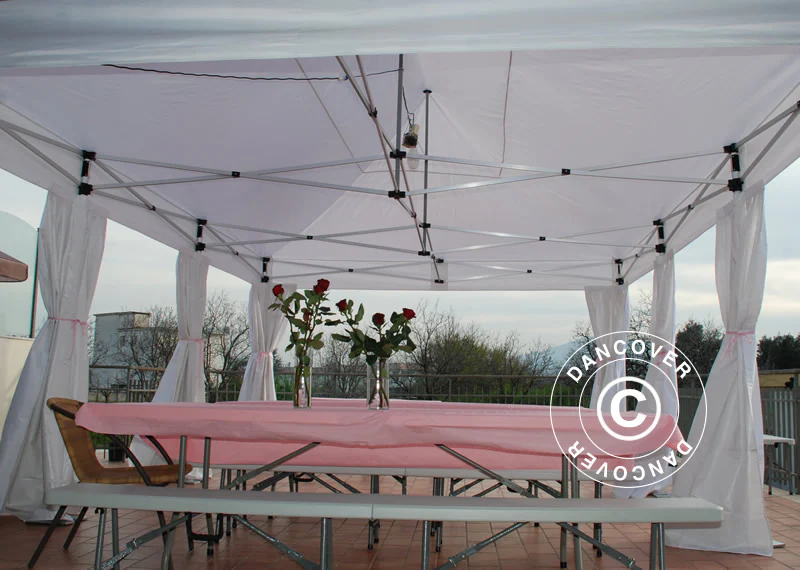 FleXtents pyntegardiner, Hvid 2 stk. - Image 8