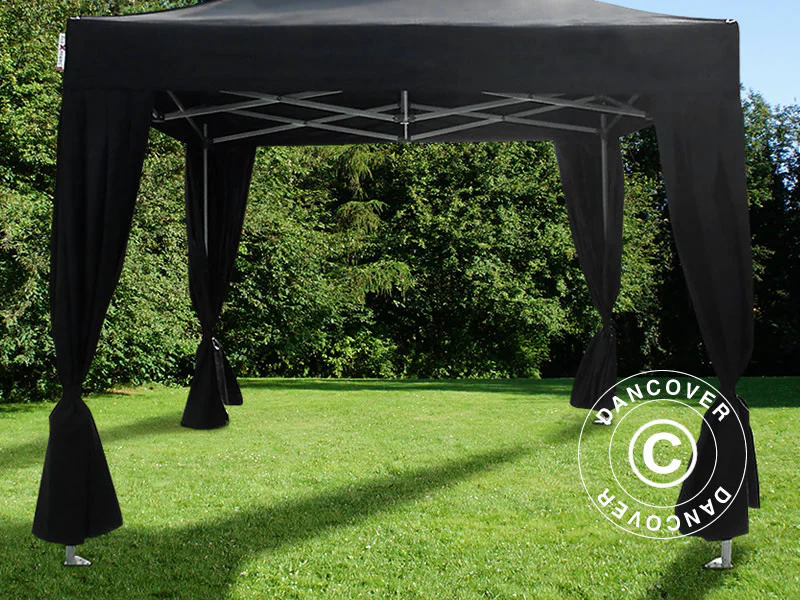 FleXtents Steel pyntegardiner, Sort, 2 stk.
