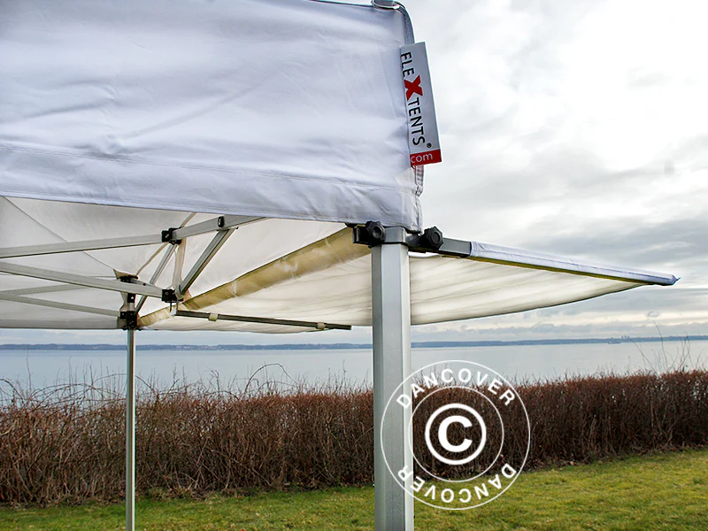 FleXtents Xtreme 50 3m udhæng, Hvid m/beslag - Image 5