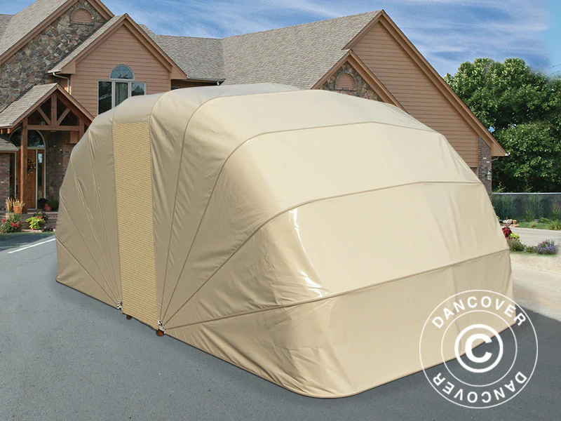 Foldegarage (Bil), 2,5x4,7x2m, Beige - Image 2