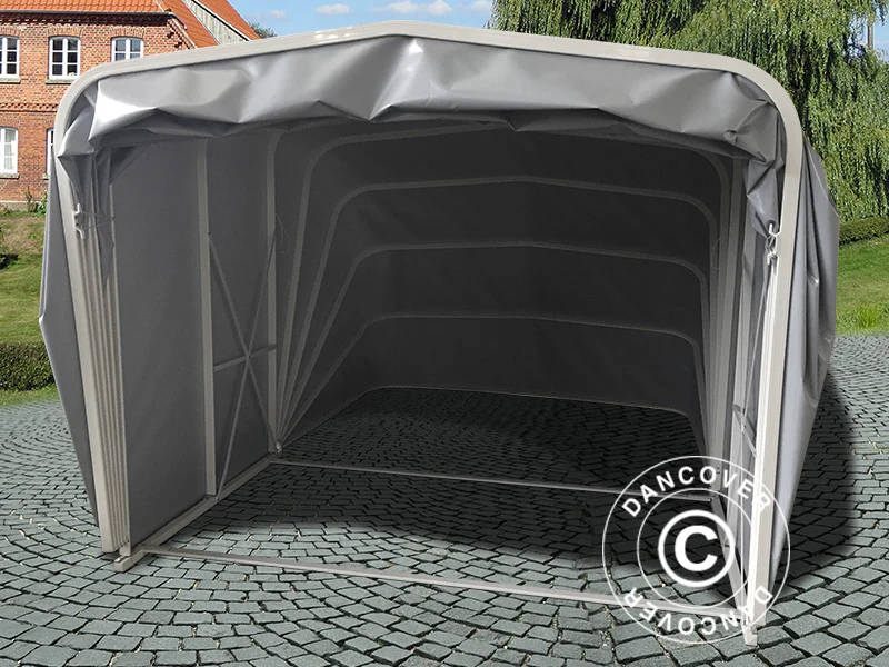 Foldegarage (Bil), 2,5x4,7x2m, Grå - Image 3