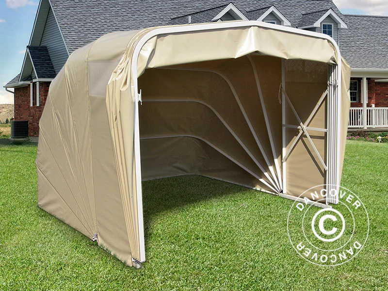 Foldegarage (Bil), ECO, 2,5x6,1x2m, Beige - Image 2