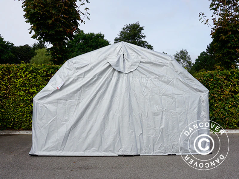 Foldegarage (MC), 1,88x3,45x1,9m, Grå - Image 13