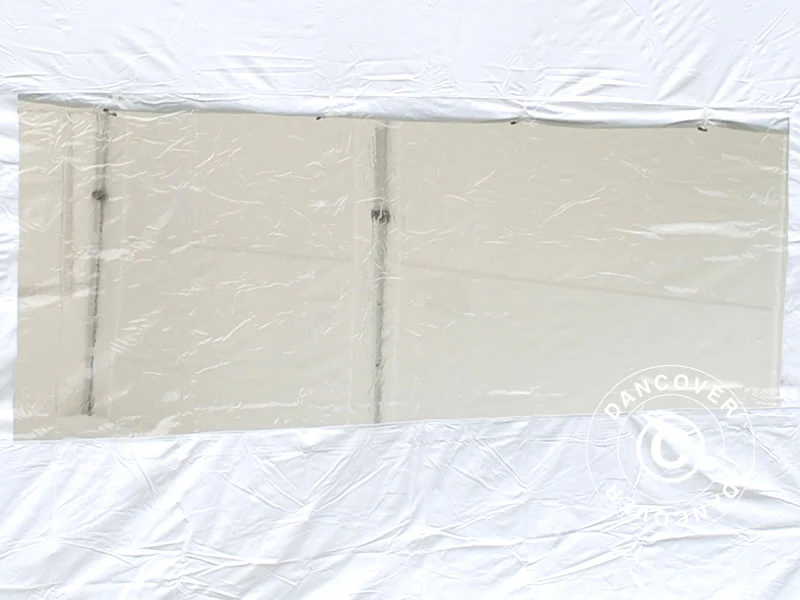 Foldetelt FleXtents® PRO, akutberedskabstelt, 3x6m, Rød/Hvid, inkl. 6 sidevægge - Image 4