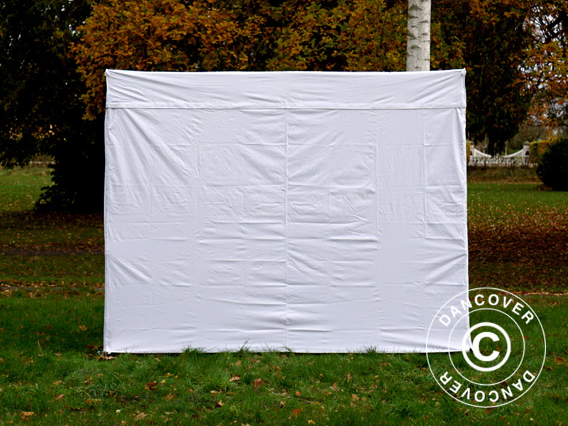 Foldetelt FleXtents® PRO Exhibition m/sidevægge, 3x3m, Hvid, Brandhæmmende - Image 21