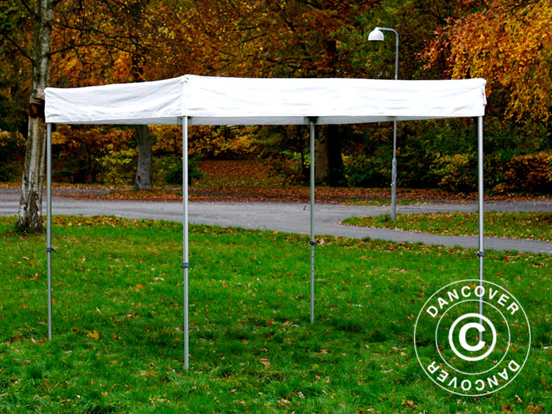 Foldetelt FleXtents® PRO Exhibition m/sidevægge, 3x3m, Hvid, Brandhæmmende - Image 23