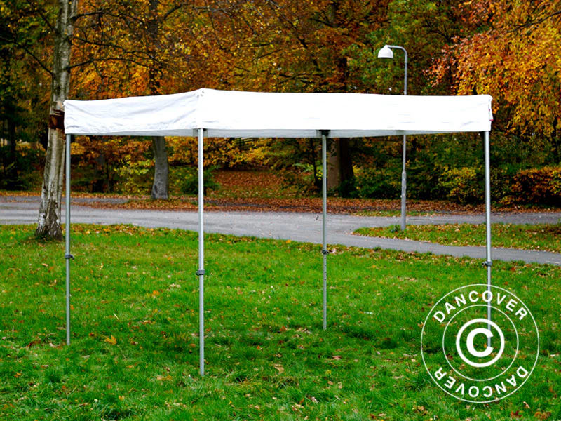 Foldetelt FleXtents® PRO Exhibition m/sidevægge, 3x3m, Hvid, Brandhæmmende - Image 24