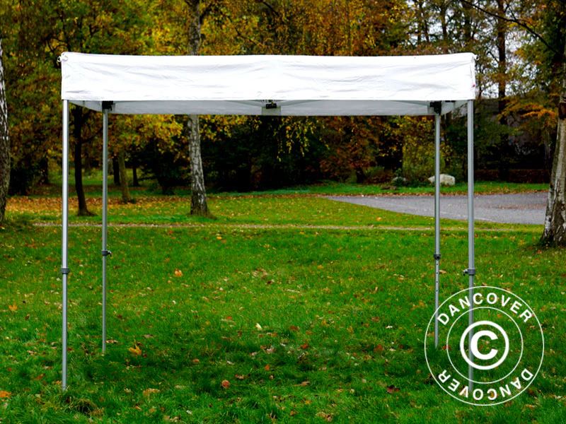 Foldetelt FleXtents® PRO Exhibition m/sidevægge, 3x3m, Hvid, Brandhæmmende - Image 4