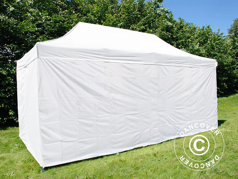 Foldetelt FleXtents® Steel, akutberedskabstelt, 3x6m, Hvid, inkl. 6 sidevægge - Image 4