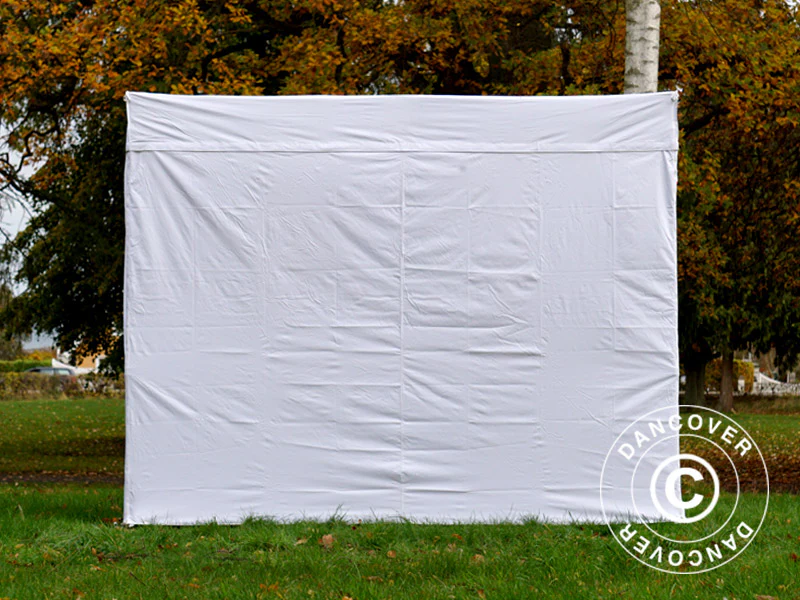 Foldetelt FleXtents® Xtreme 50 Exhibition m/sidevægge, 3x3m, Hvid, Brandhæmmende - Image 25