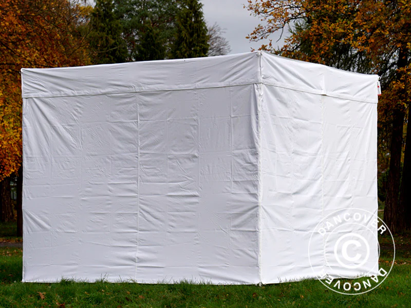 Foldetelt FleXtents® Xtreme 50 Exhibition m/sidevægge, 3x3m, Hvid, Brandhæmmende - Image 26