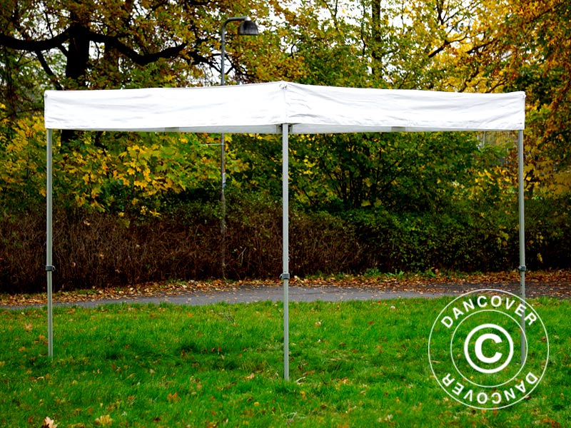 Foldetelt FleXtents® Xtreme 50 Exhibition m/sidevægge, 3x3m, Hvid, Brandhæmmende - Image 42