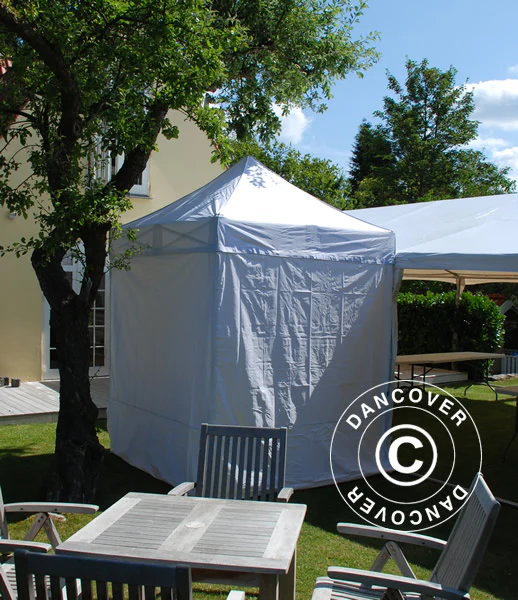 Foldetelt FleXtents Basic v.2, 2x2m Hvid, inkl. 4 sider - Image 3