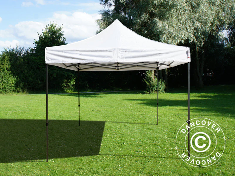 Foldetelt FleXtents Basic v.3, 3x3m Hvid - Image 3