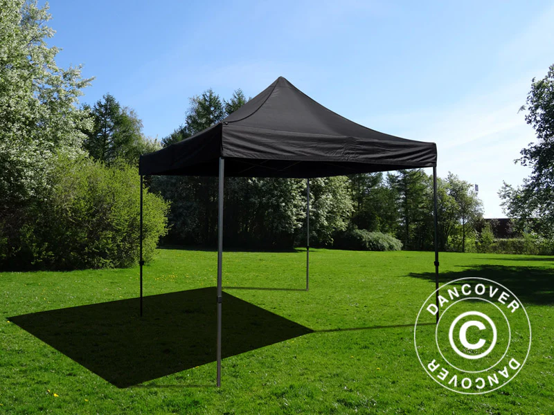 Foldetelt FleXtents Basic v.3, 3x3m Sort - Image 3
